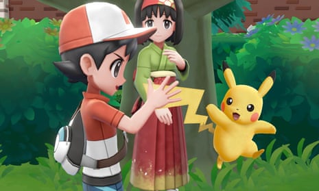 Pokémon: Let\'s Go Pikachu & Eevee! review – a children\'s classic, refreshed  | Games | The Guardian