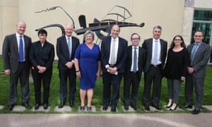 Senior business leaders gather in Canberra to push for corporate tax cuts 