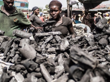 Most illegally-produced charcoal is smuggled to Haiti’s charcoal market in Croix-des-­Bouquets, on the outskirts of Port-au-Prince.