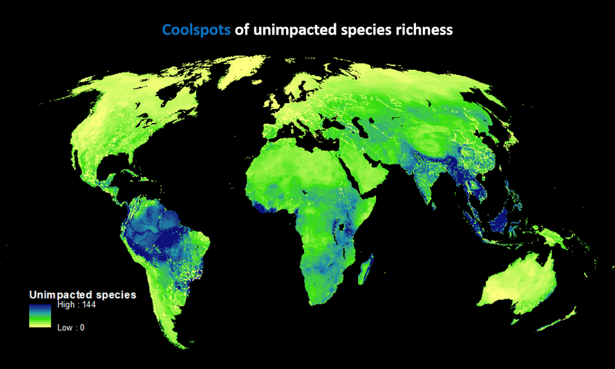 Coolspots map