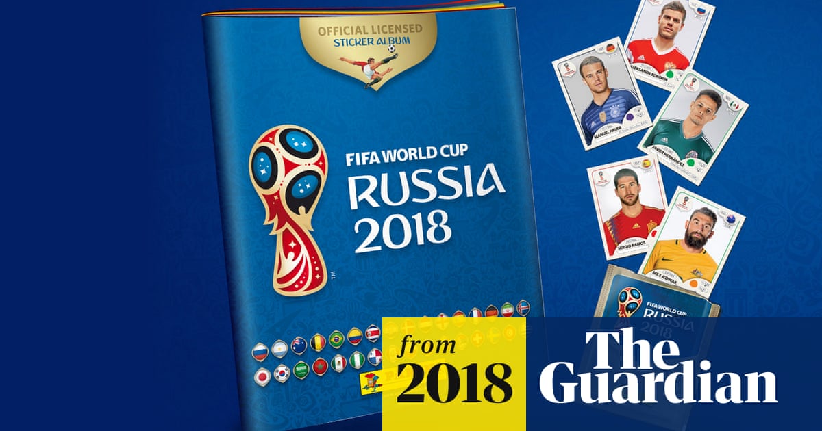 Cost To Fill Panini World Cup Sticker Book Is 773 Says Maths Prof World Cup 2018 The Guardian Panini World Cup Stickers 2022