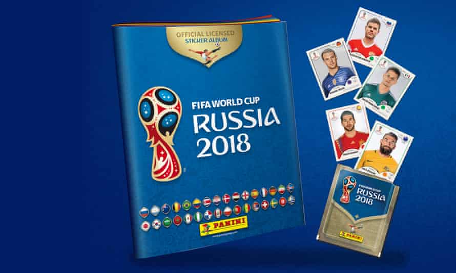 Cost To Fill Panini World Cup Sticker Book Is 773 Says Maths Prof World Cup 2018 The Guardian Panini 2022 World Cup Stickers