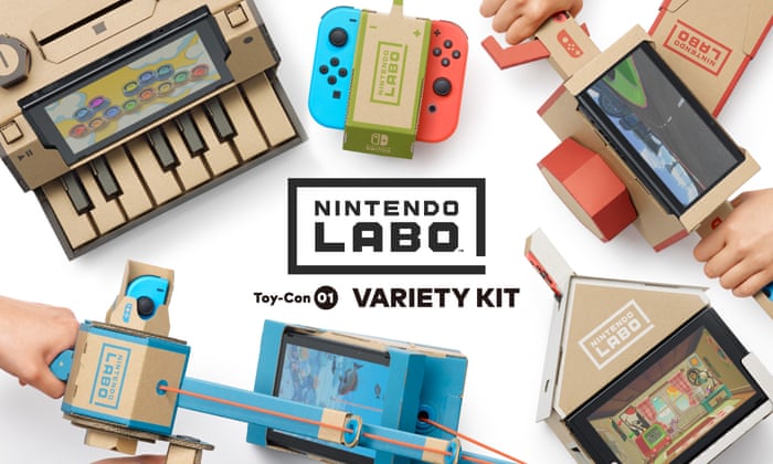 Nintendo Labo turns Switch console into interactive toys 'like cardboard Lego' | Games | The