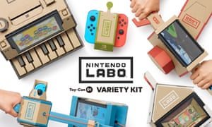 Nintendo Labo variety kit is available in the US now and will be launched in the UK next week