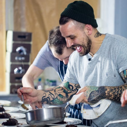 Gary Usher at the Wreckfish pop-up in Liverpool in February.