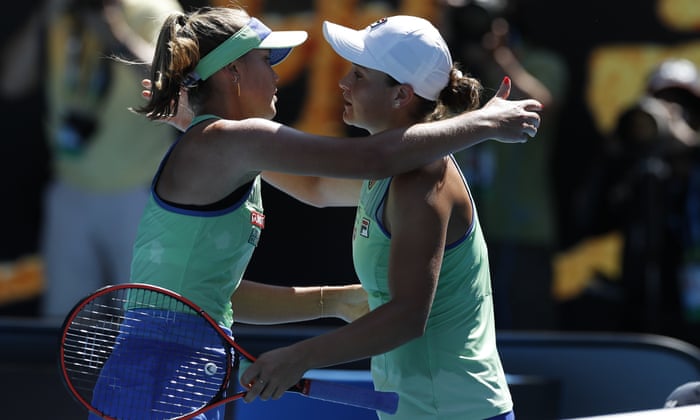 Garbine Muguruza Primes Power Game For Australian Open Final Against Kenin Sport The Guardian