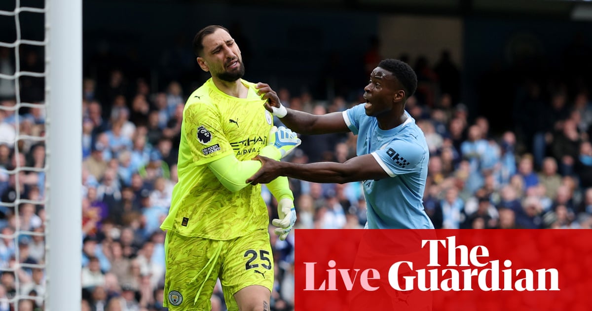 Manchester City v Arsenal: Premier League – live