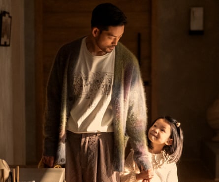 Joseph Lee with Remy Holt in the Netflix series Beef.