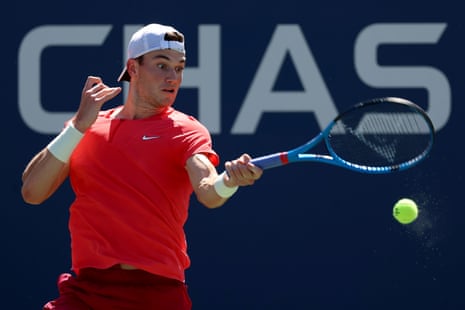 US Open 2023: Murray v Dimitrov, Wang v Boulter on day four – live | US Open Tennis 2023 2 Jack Draper plays a shot