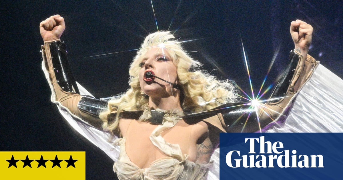 Lady Gaga review – from skeletons to sexy plague doctors, this is a glorious, ridiculous spectacle