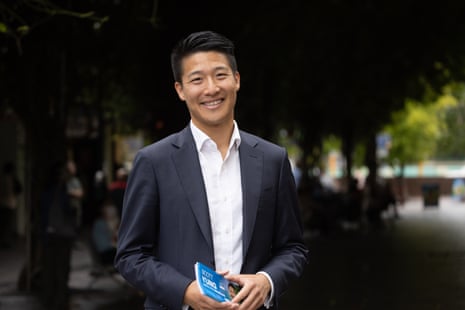 The Liberal candidate for Bennelong Scott Yung