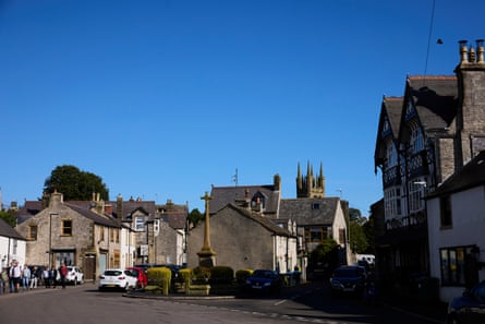 Tideswell village in the Peak District