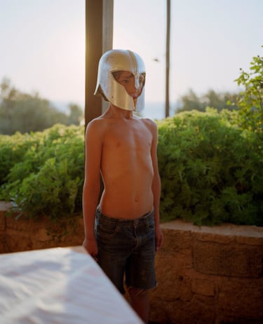 Child warrior, from the series Hobbledehoy, 2013