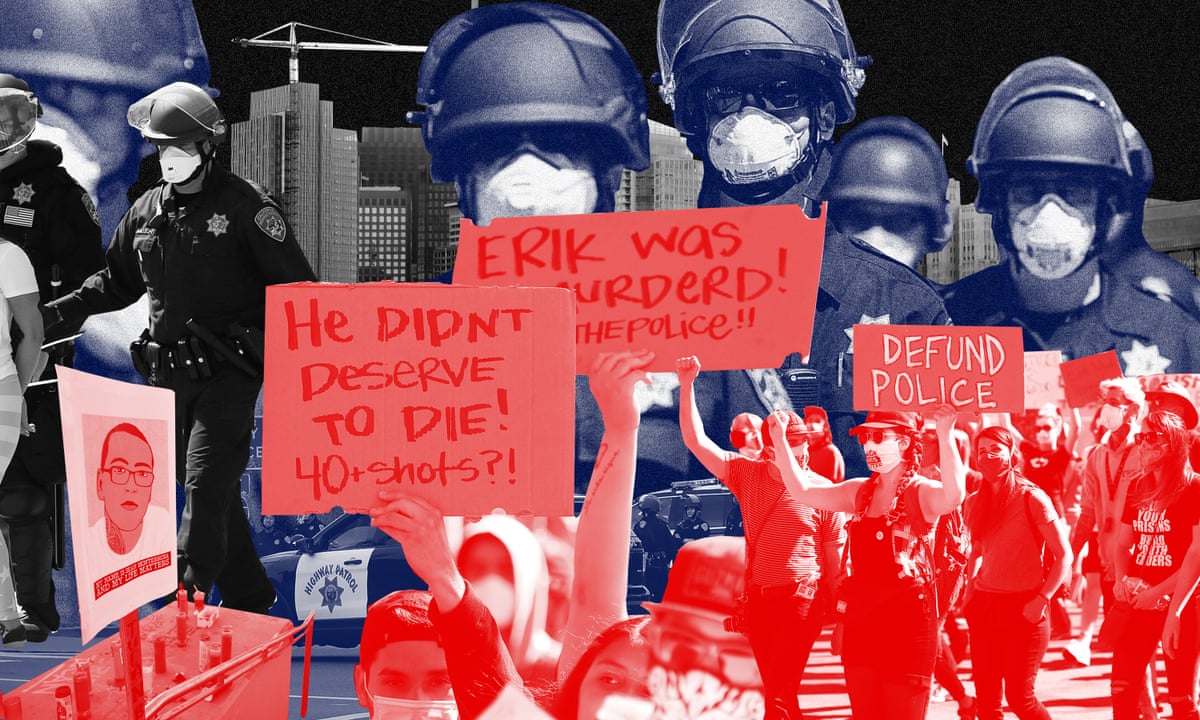 We Re Suffering The Same Abuses Latinos Hear Their Stories Echoed In Police Brutality Protests Race The Guardian