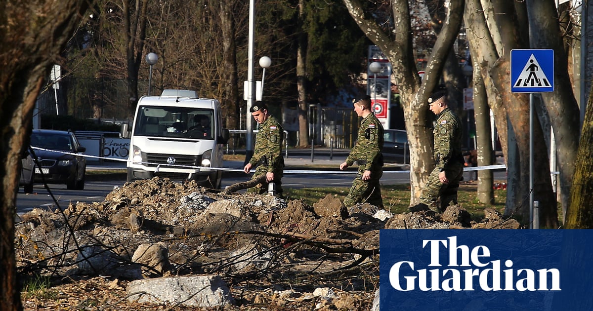 Ukraine military drone crashes into Croatian capital Zagreb
