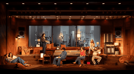 The cast of the Broadway production of Stereophonic.