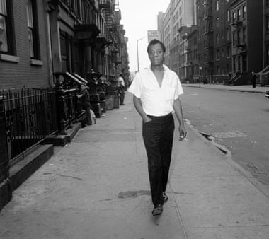 ‘White Americans are probably the most dangerous people in the world today’ … author James Baldwin in New York, 1963.