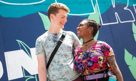 Ross Kearsley and Ebony Bansair.