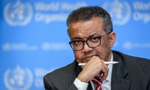World Health Organization director general, Tedros Adhanom Ghebreyesus, has come under fire from Donald Trump for his body’s handing of the pandemic.