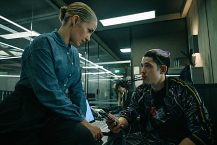 Ruth Bradley and Christopher Chung in the new series of Slow Horses.