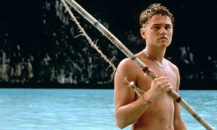 Leonardo DiCaprio in The Beach.