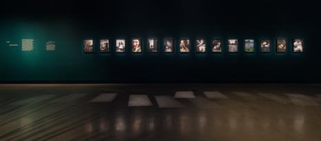 Grzeszykowska’s Mama series inside the veil, at the Buxton Contemporary, the University of Melbourne