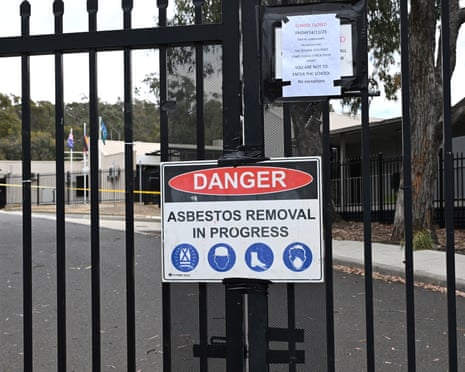 More than 70 public schools in the ACT were closed in November due to potential asbestos contamination.