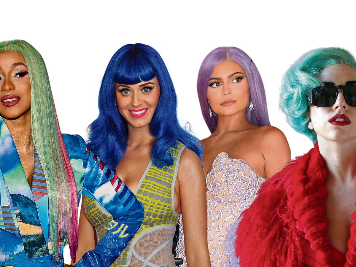Image of Wig in a fun or funky color for special occasion or night out