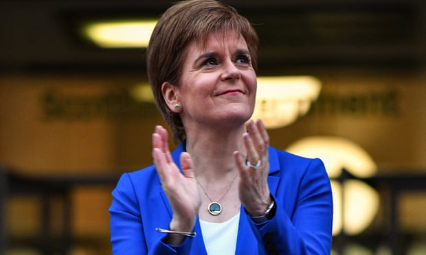 Sturgeon’s promise to treat the Scottish public as ‘grown-ups’ will be seen as a veiled criticism of the UK government.