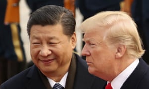 Xi Jinping and Donald Trump