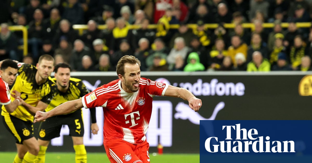 European football: Kane double helps Bayern Munich sink Borussia Dortmund