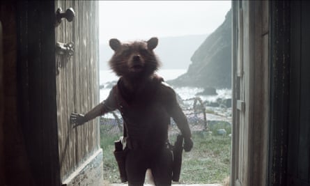 Avengers : Endgame toujours avec un raton laveur.