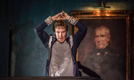 Benedict Cumberbatch in Hamlet at the Barbican