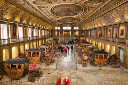 Portugal, Lisbon, National Coach Museum interior