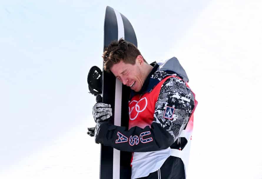 Shaun White in tears after competing for the final time