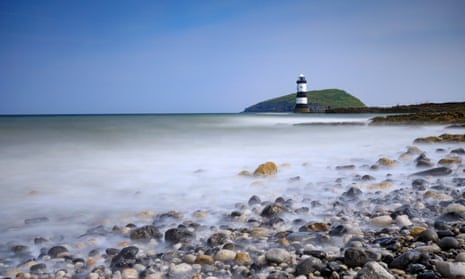 Trwyn Du Lighthouse and Puffin Island, Anglesey