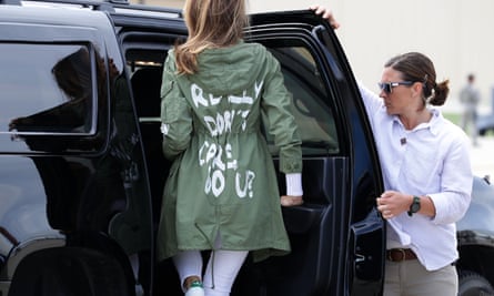 Melania Trump: was it just a crass fashion choice?