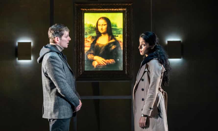 Plenty of Leonardo da Vinci thrown into the optics … The Da Vinci Code.