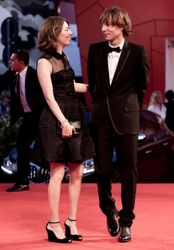 Coppola with her husband, Phoenix frontman Thomas Mars.