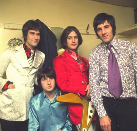 Ray Davies, Pete Quaife, Dave Davies and Mick Avory of the Kinks in 1965.