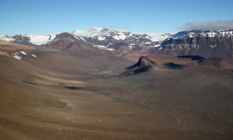 McMurdo Dry Valleys in Antarctica. 