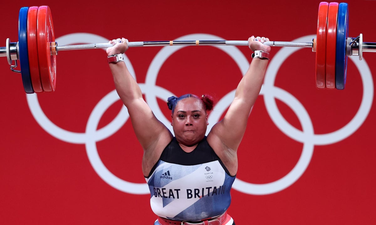Britain's Emily Campbell wins historic Olympics weightlifting silver medal | Weightlifting | The Guardian