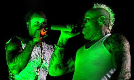 Maxim and Keith Flint of The Prodigy.