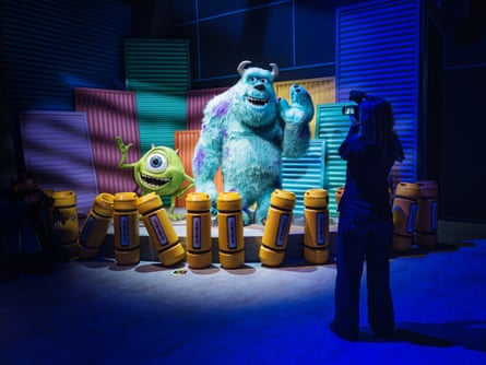 Mike Wazowski and James P Sullivan, stars of Monsters Inc.