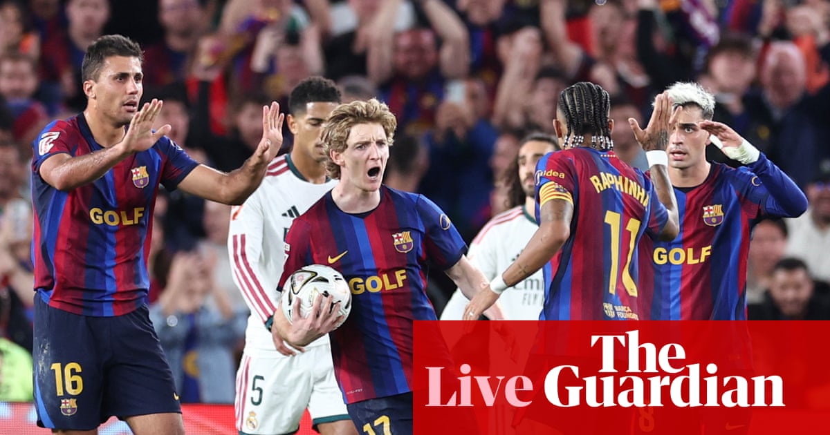 Barcelona v Real Madrid: El Clásico