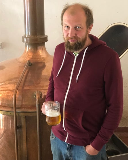 Petr Jakubicek, managing director of the Chříč Brewery.