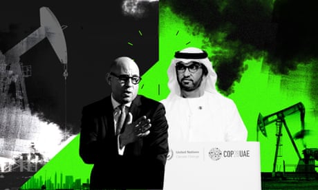 Simon Stiell and Sultan Al Jaber