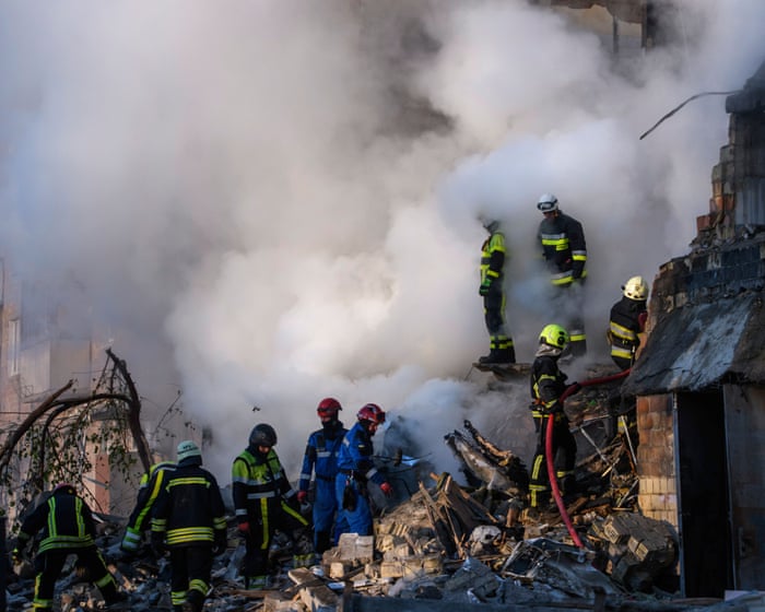 Zelenskyy calls for more pressure on Russia so ‘murderers do not feel impunity’ after Thursday’s Kyiv strikes – Europe live