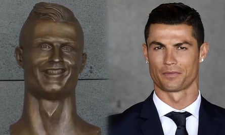 Ronaldo statue