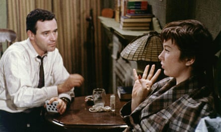 With Jack Lemmon in The Apartment.